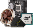 Quiet PC Intel 7th Gen CPU and mini-ITX Motherboard Bundle