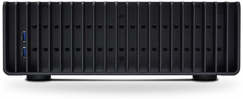 Photo showing side USB 3.0 ports (front of PC is on the left)